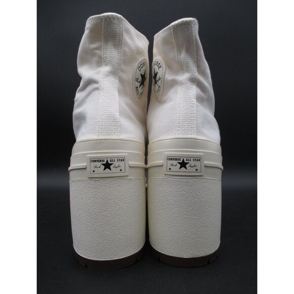 Converse Chuck 70 De Luxe Heel Shoes Women’s Size 13 White High Top Platform - Picture 4 of 10